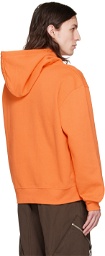 Jacquemus Orange 'Le Sweatshirt Brodé' Hoodie