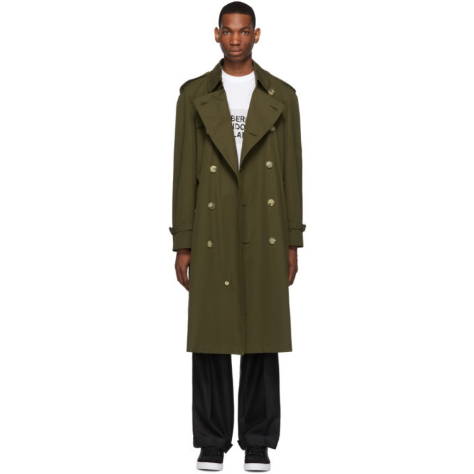 Photo: Burberry Khaki Westminster Heritage Trench Coat