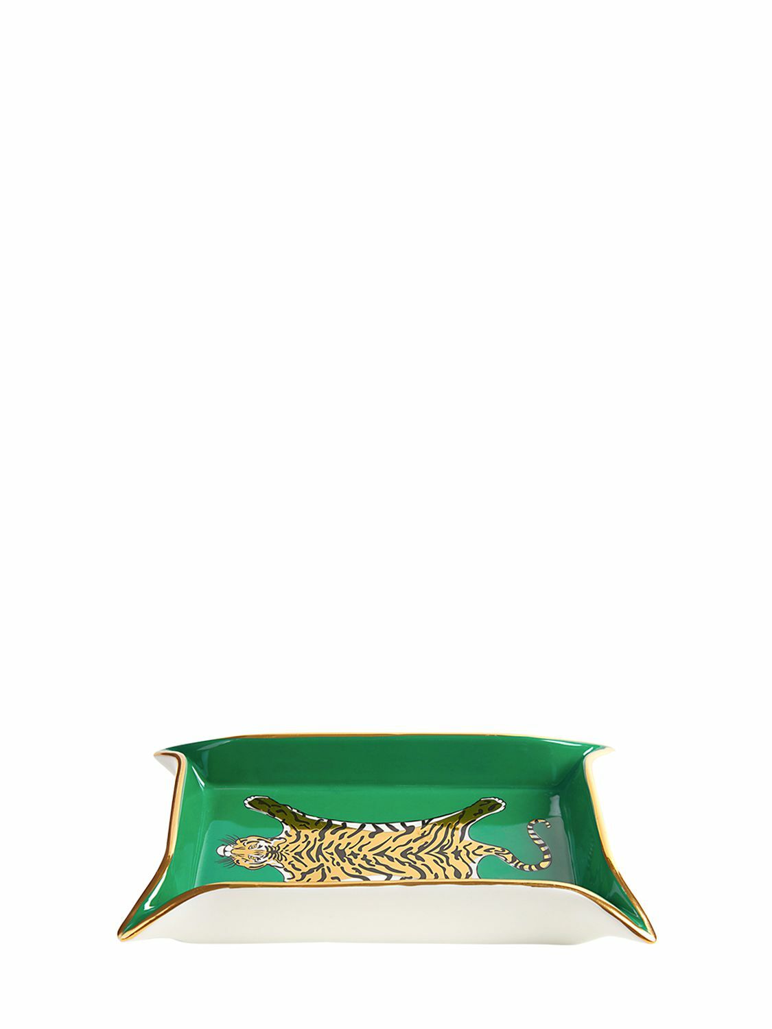 JONATHAN ADLER Tiger Porcelain Valet Tray