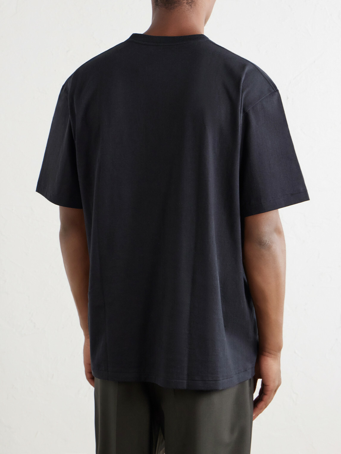 OrSlow - Cotton-Jersey T-Shirt - Black