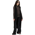 Rick Owens Black Tower Cyclops Vest