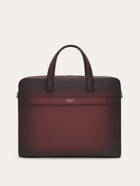 Ferragamo Mens Gancini briefcase in Red