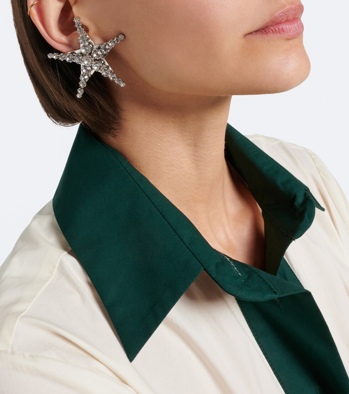 Alessandra Rich Crystal-embellished earrings