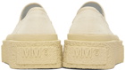 MM6 Maison Margiela Off-White Platform Sneakers