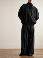 The Row - Ronan Wool-Twill Blouson Jacket - Black