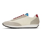 Prada Grey and Off-White Sport Sneakers