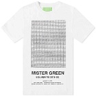 Mister Green Men's Poetry T-Shirt in Whisper