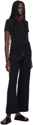 LESET Black Slim Fit T-Shirt