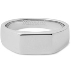 Miansai - Polished Sterling Silver Signet Ring - Silver
