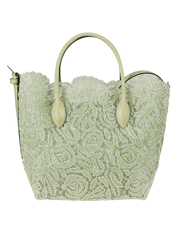 Photo: Ermanno Scervino Guipure-lace Tote
