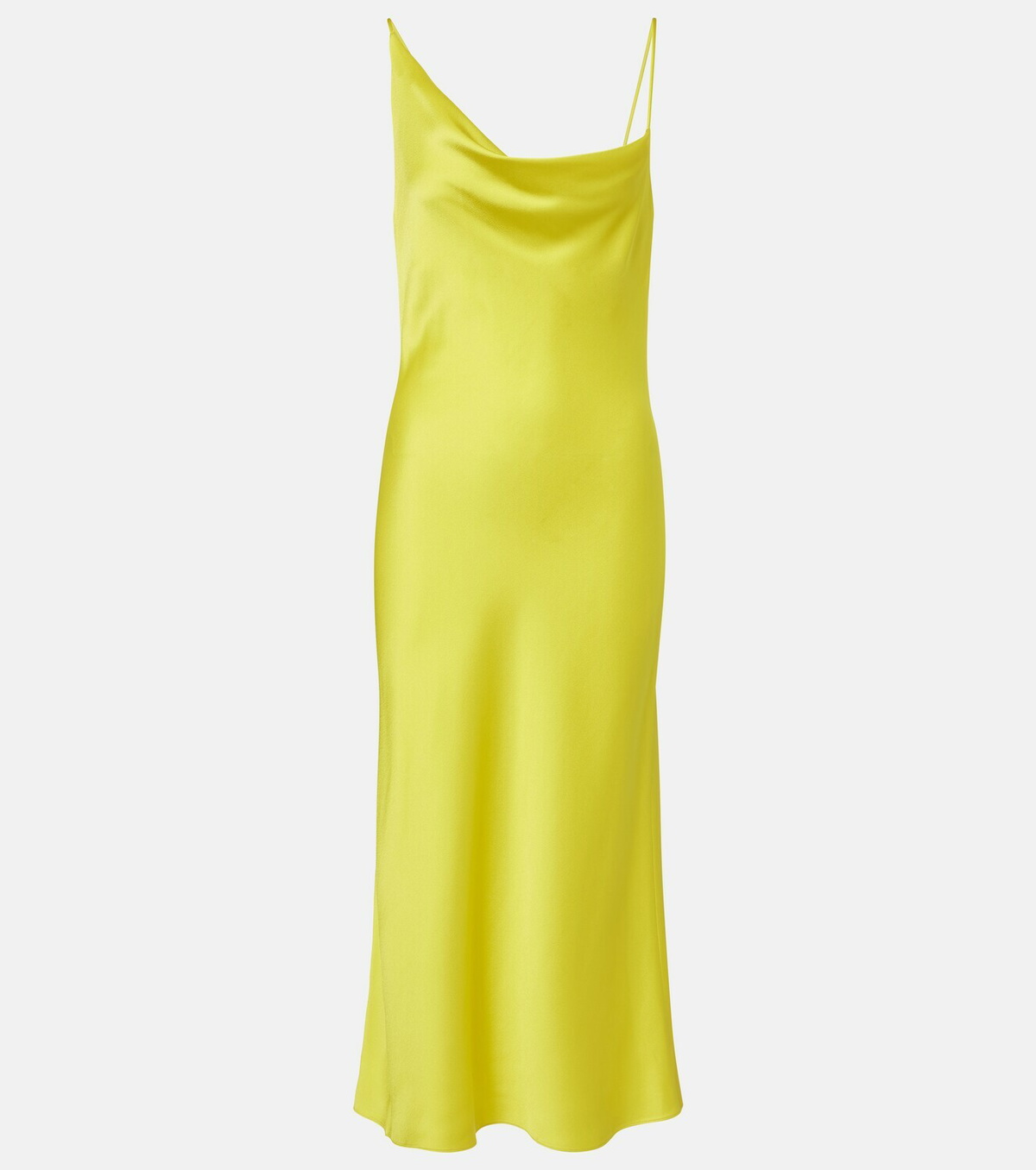 Stella McCartney Draped satin slip dress