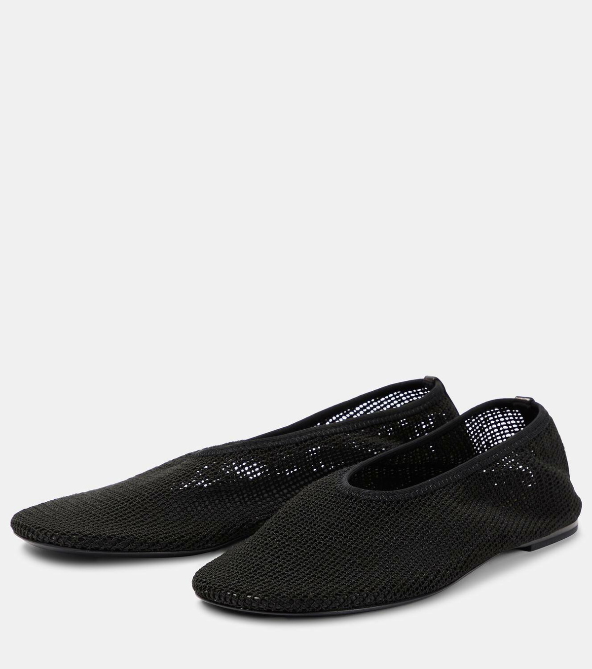 Khaite Marcy mesh ballet flats