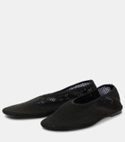 Khaite Marcy mesh ballet flats