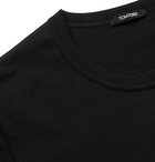 TOM FORD - Slim-Fit Stretch-Cotton Jersey T-Shirt - Black