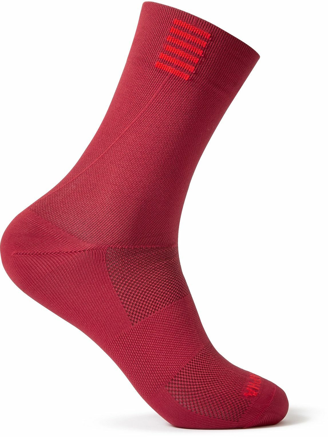 Rapha Pro Team Stretch Knit Cycling Socks Red Rapha