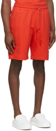 Helmut Lang Red Lifeguard Shorts