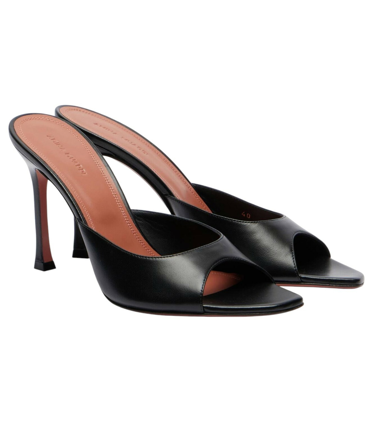サンダル・ミュール AMINA MUADDI Grape leather Charlotte pumps Amina Muaddi Grape Leather Charlotte Pumps | italist, ALWAYS
