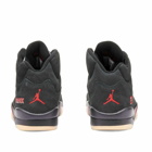 Air Jordan Men's 5 Retro GTX W Sneakers in Off Noir/Fire Red/Muslin