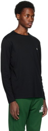 Lacoste Black Crewneck Long Sleeve T-Shirt
