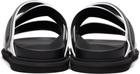 Moschino White Sporty Sandals