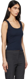 FLORE FLORE Navy Hillie Tank Top