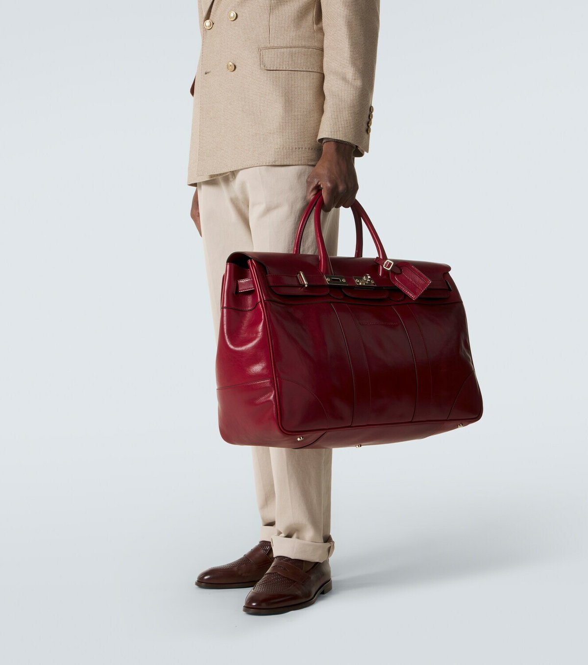 Brunello Cucinelli Leather tote bag