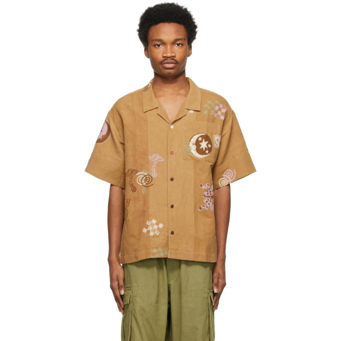 Photo: STORY mfg. Brown Greetings Short Sleeve Shirt