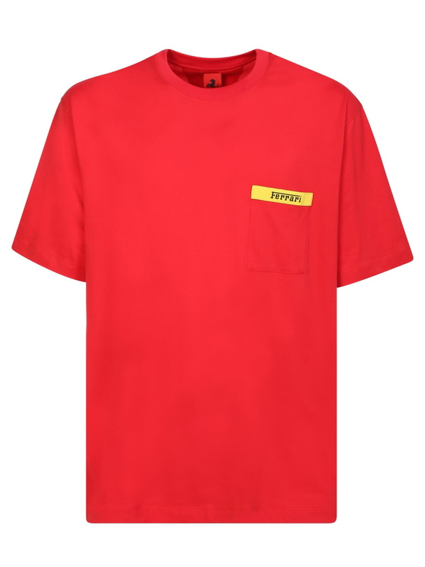 Photo: Ferrari Logo Pocket T-shirt