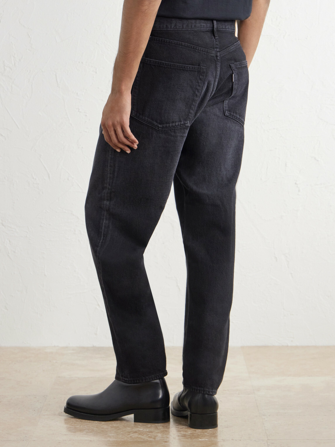Graphpaper - Selvage Tapered Jeans - Black