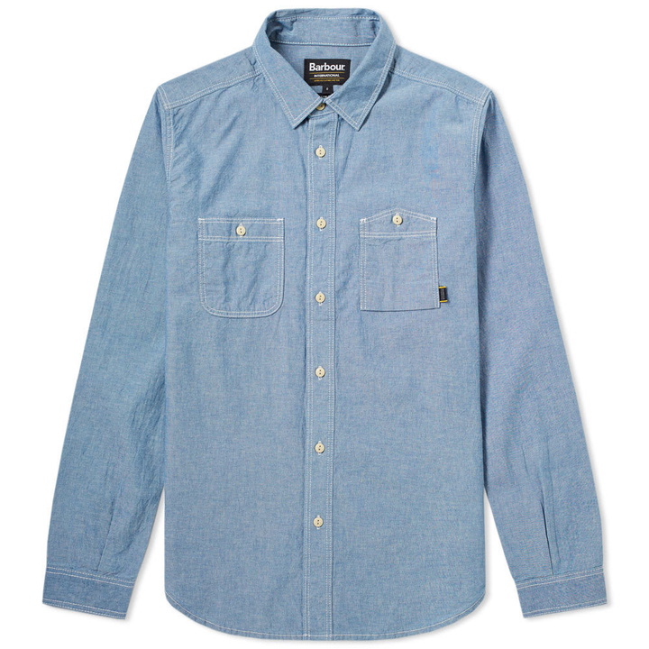 Photo: Barbour International Whitham Shirt Blue