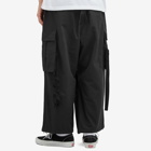 Neighborhood Men's Wide Cargo Pants in Black