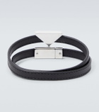 Prada Saffiano leather bracelet