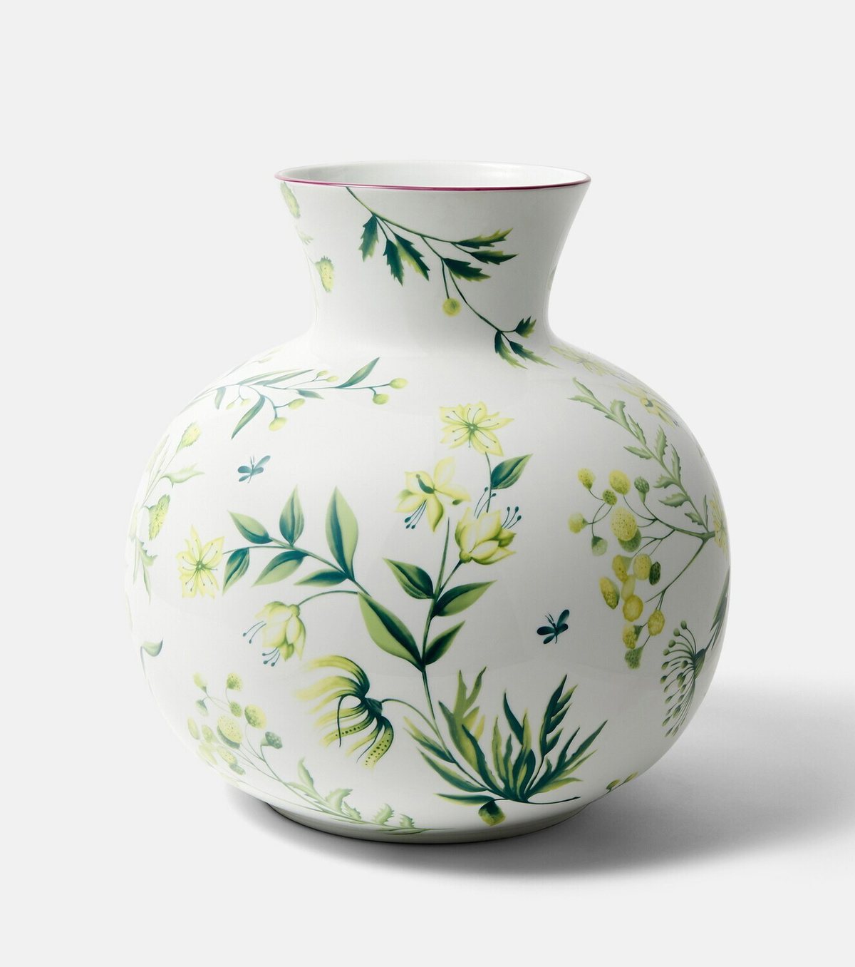 Ginori 1735 Florenza floral porcelain vase