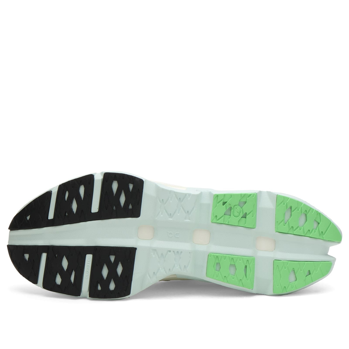 ON Men's Cloudmster 3 Hyper Sneaker in Ivory/Flurry