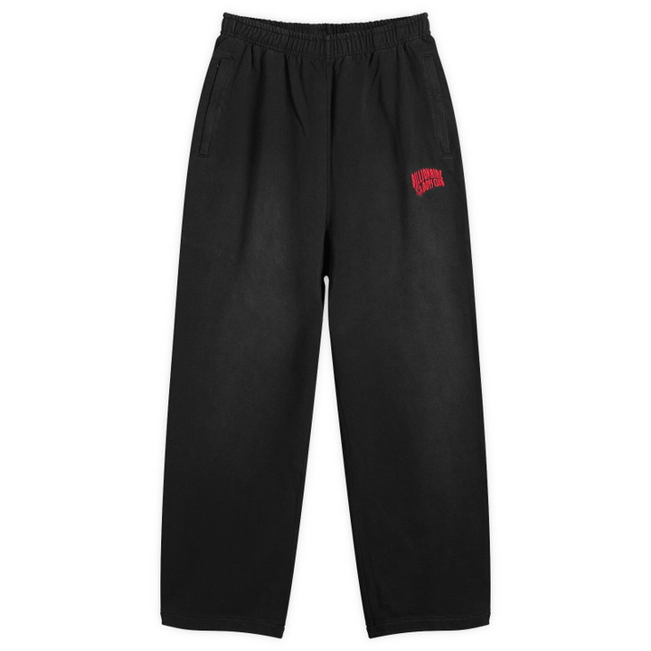 Photo: Billionaire Boys Club Men's Oversized Arch Logo Sweatpants in Washed Black
