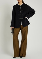 Rohe Wool and Cashmere-blend Jacket Navy