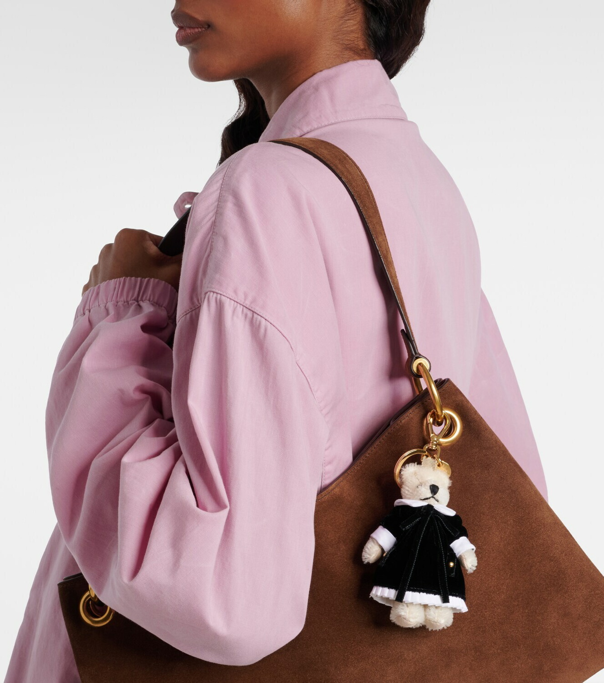 Prada Velvet bag charm