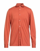 Fedeli Mens Shirt Rust