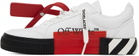 Off-White White & Black Vulcanized Low Sneakers