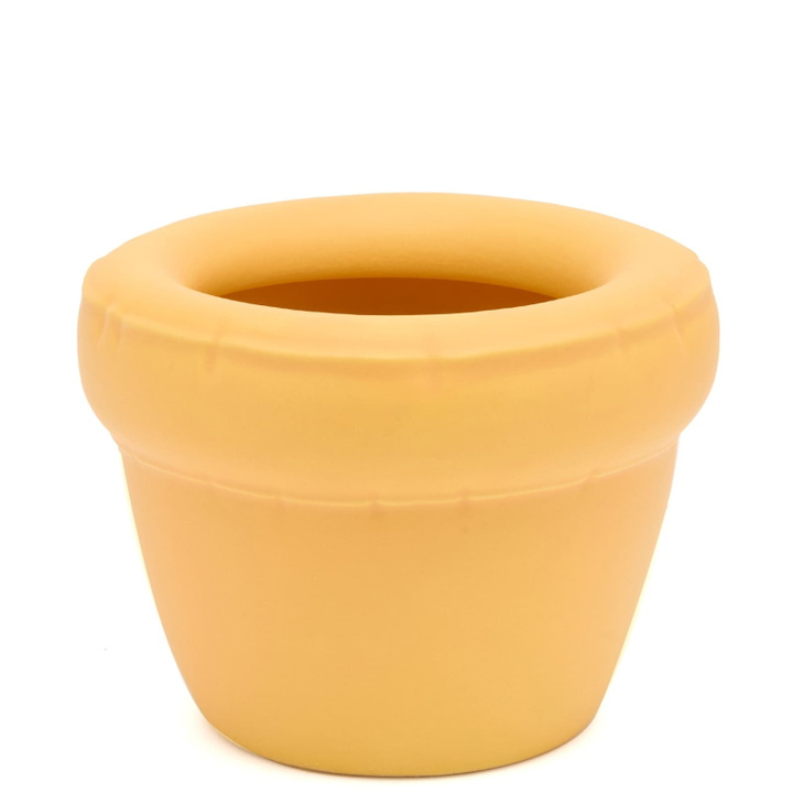 Photo: Home Studyo Louis Planter - Small in Yolk Yellow 