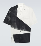 Alexander McQueen - Printed cotton poplin shirt