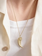 Jacquie Aiche - Claw 14-Karat Gold Pendant