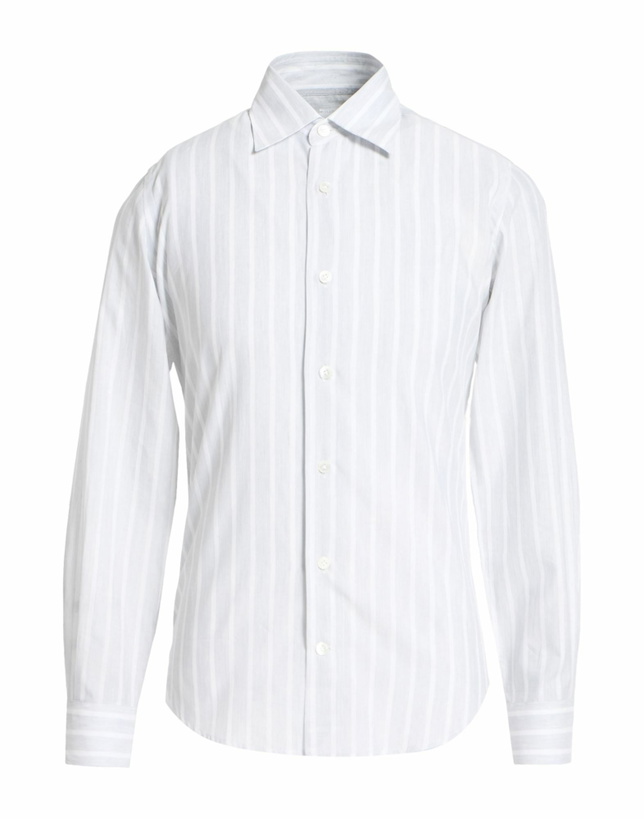 Photo: Eleventy Platinum Mens Shirt in Light grey