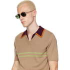 Fendi Gold 'Fendi Sky' Sunglasses