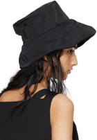 Y's Black Tuck Calablanca Bucket Hat