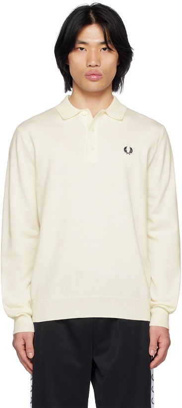 Photo: Fred Perry White Classic Polo