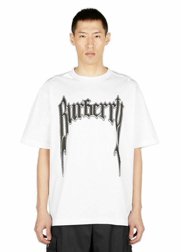 Photo: Burberry - Logo Print T-Shirt in White