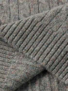 Sid Mashburn - Cable-Knit Wool Sweater - Gray