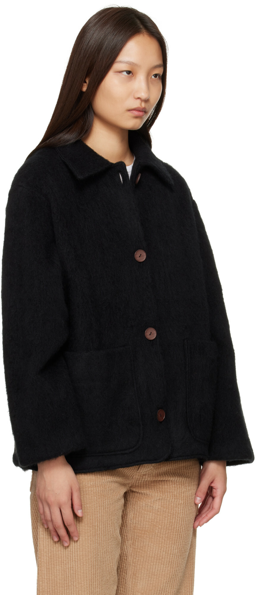 Baserange Black Umma Jacket