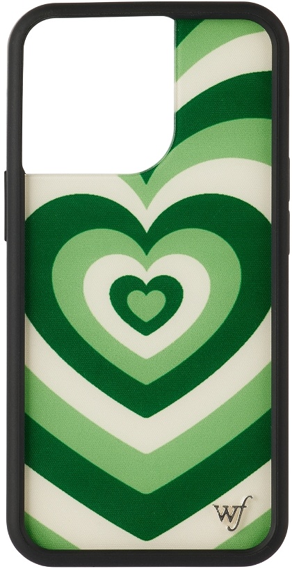 Photo: Wildflower Green Matcha Love iPhone 13 Pro Case